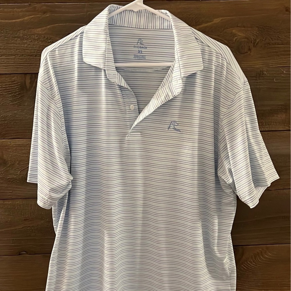 Rhoback Mens XL Polo. Like New!